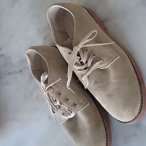 Ralph Lauren Tan Suede Oxfords